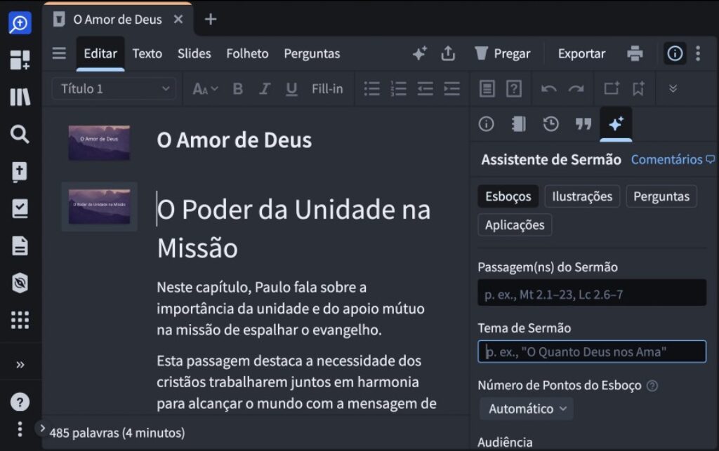 Assistente de Serão Geral