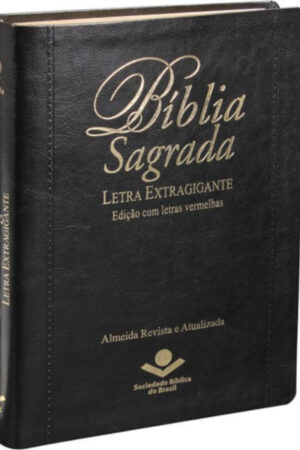 Bíblia Sagrada Letra Extragigante com índice – Capa Preta