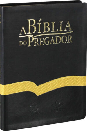 Bíblia do Pregador Preta e Amarela