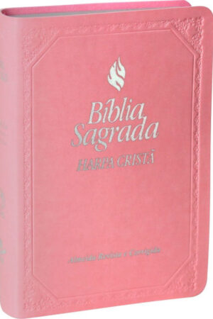 Bíblia Sagrada Letra Maior com Fonte de Bênçãos e Harpa Cristã