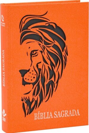 Bíblia Sagrada Letra Grande – Capa corte vazado Leão: Nova Almeida Atualizada (NAA)