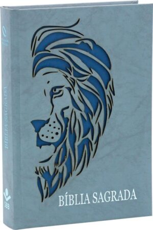 Bíblia Sagrada Letra Grande – Capa corte vazado Leão: Nova Almeida Atualizada (NAA)