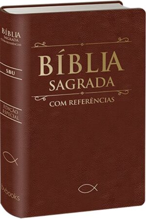 Bíblia Sagrada com Referências Marrom – Versão SBU