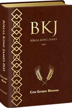 Bíblia King James Fiel 1611 Com Estudo Holman (Marrom)